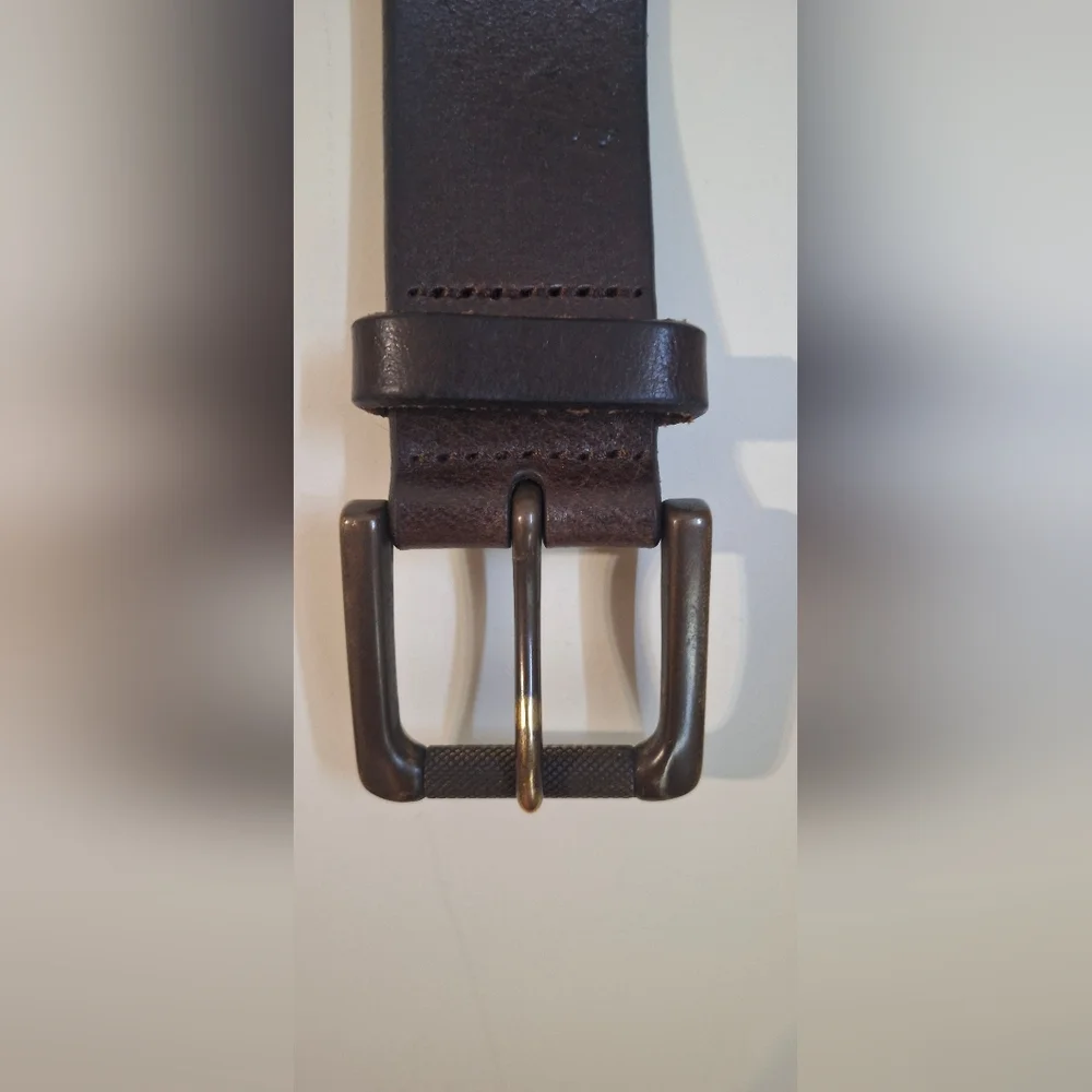 Banana Republic Brown Leather Mens Belt Sz 36 Bogo Casual Office Profesional